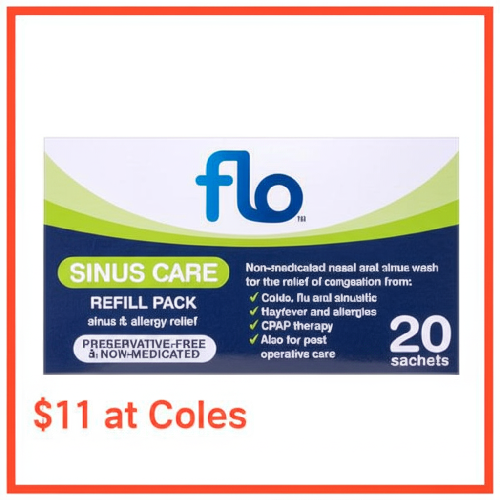 Beat Sinus Congestion with Flo Sinus Care: Coles Deal Alert!