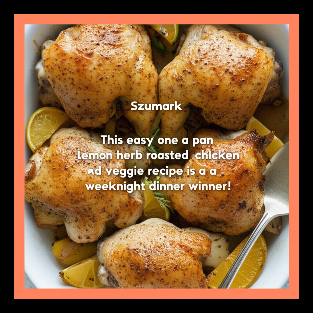 One-Pan Lemon Herb Chicken: An Easy Weeknight Winner!