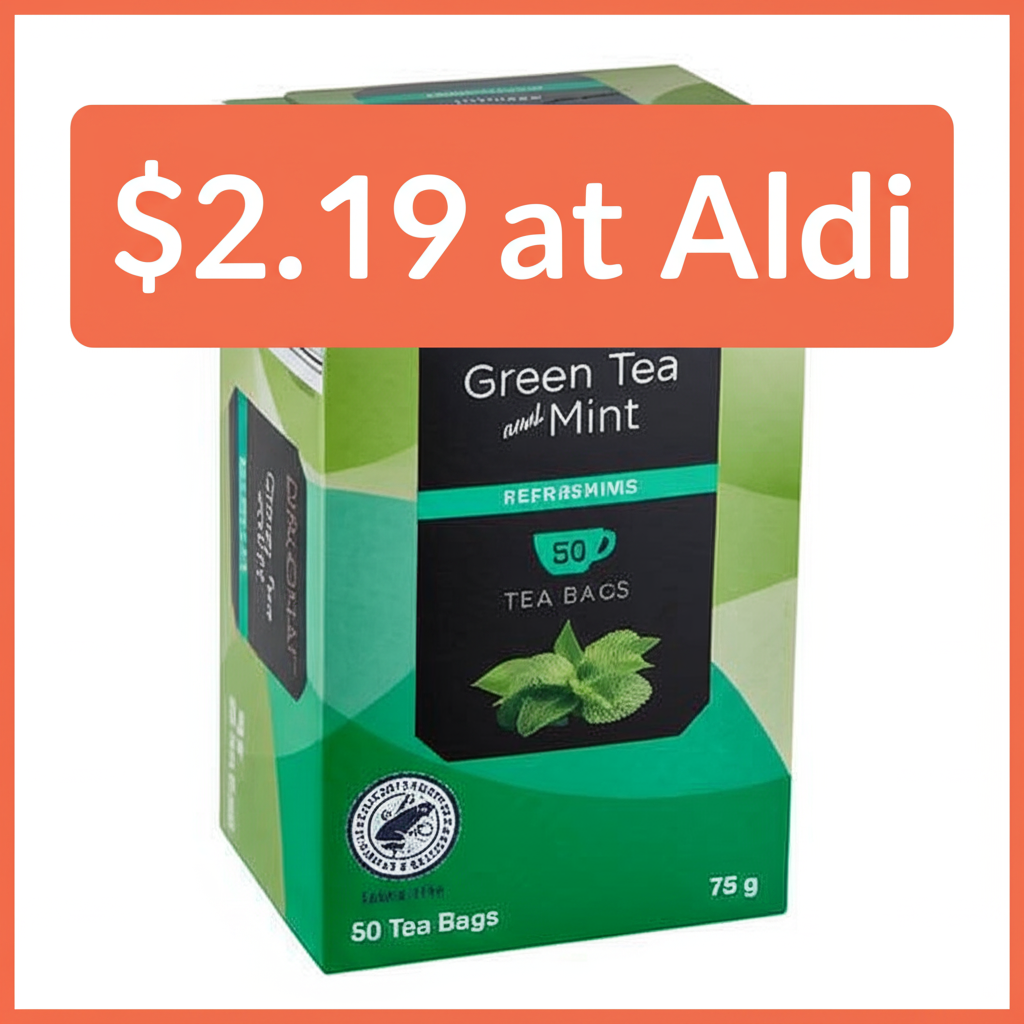 Aldi's Diplomat Green Tea & Mint: Refreshing Recipes & Deal Hunting!