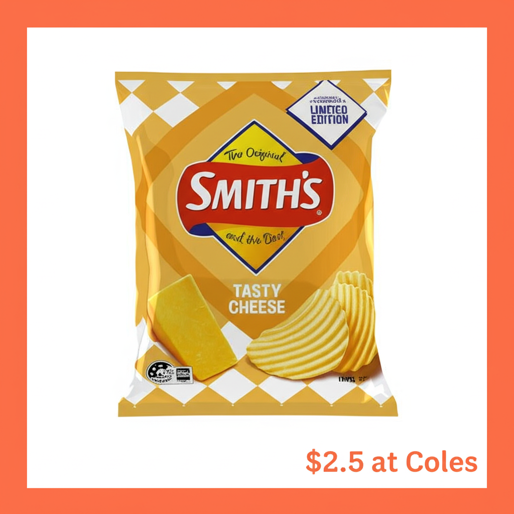 Crinkle Cut Cheese Chip Bliss: Coles Deal Alert!