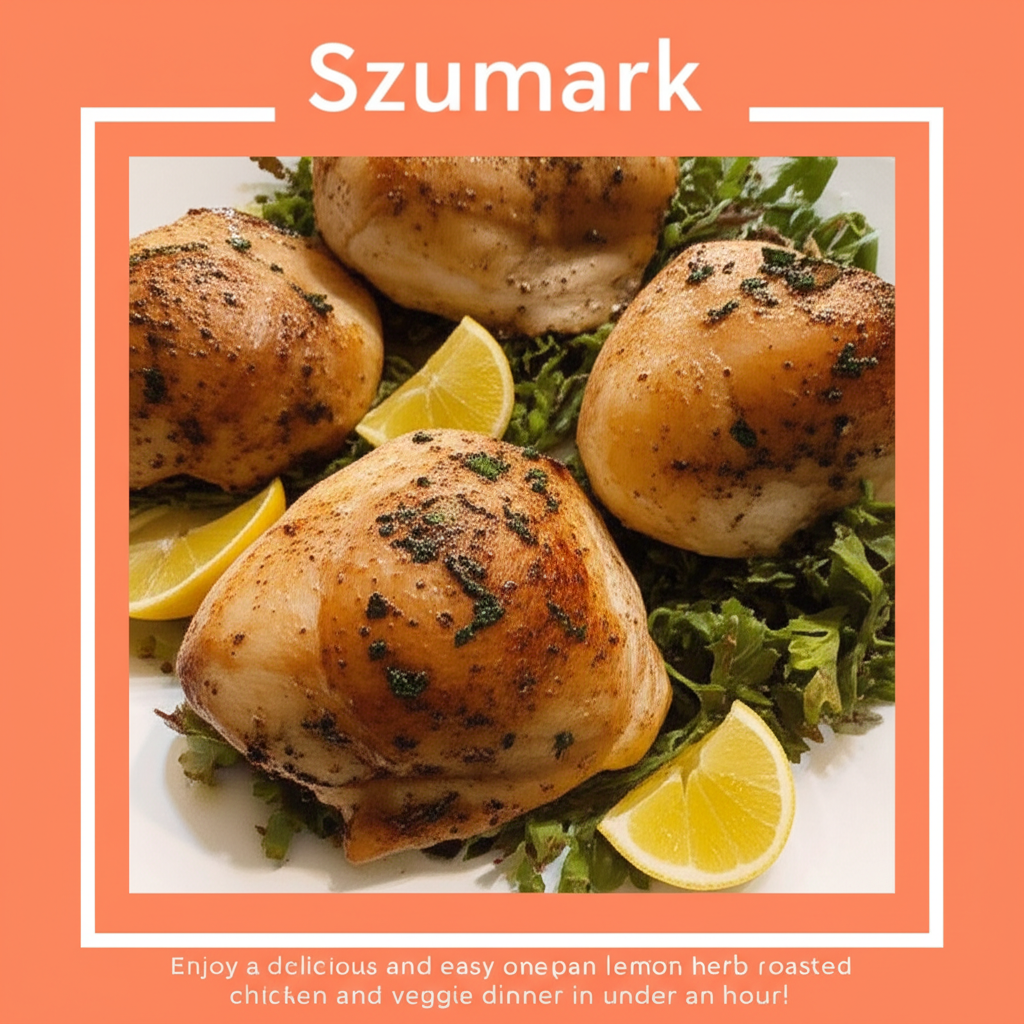 One-Pan Lemon Herb Roasted Chicken & Veggies: An Easy Weeknight Dinner!