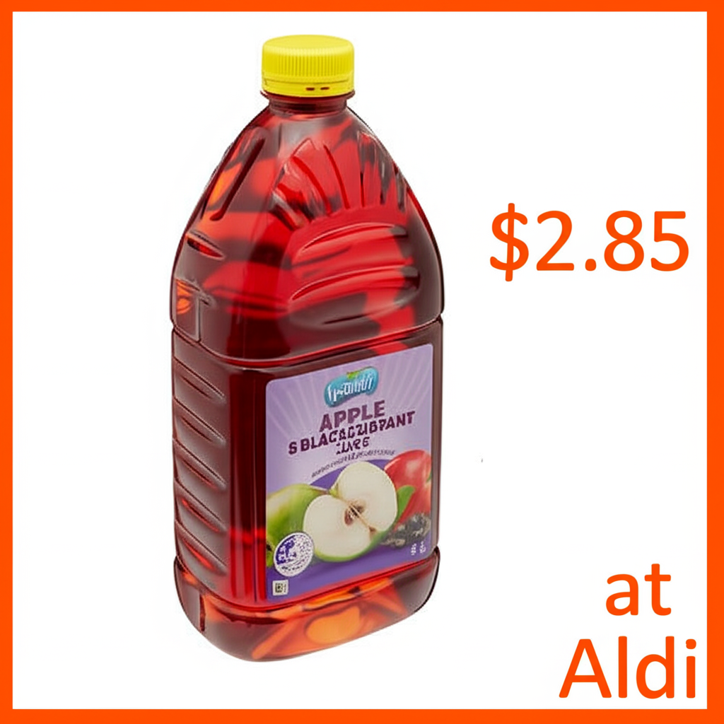 Aldi's AMAZING $2.85 Westcliff Apple & Blackcurrant Juice: Delicious Recipe Ideas!
