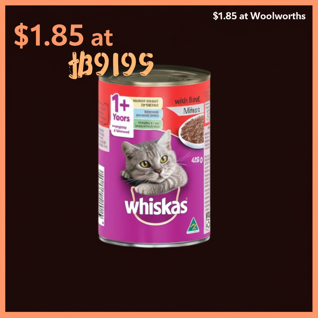 Whiskas Beef Delight: Budget-Friendly Cat Food Recipes & Deals!